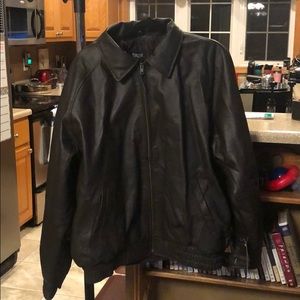Burke’s Bay men’s large leather jacket
